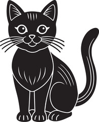 Cats Vector Silhouette