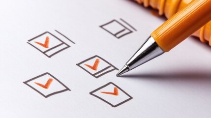 A checklist of cost-reduction strategies, professional white background.