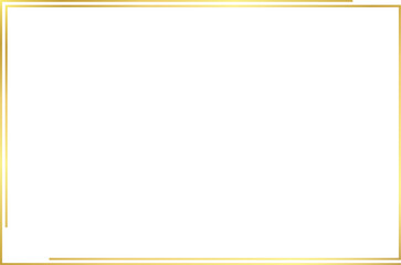 Simple Gold Border, Rectangle Gold Border, Gold Square Frame