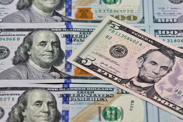 Images of banknotes of various countries. american dollar photos.