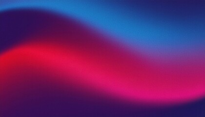 Dark magenta red blue purple color flow grainy gradient backdrop design. Vibrant color flow with soft noise, bright and glowing smooth colors .