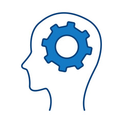 Data Analysis Blue Line Icon. Database Big Data Analytics Server Infographic Pictograms Security Digitalization Processing Editable Stroke Vector Icon