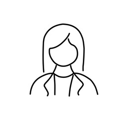 Avatars related vector icon