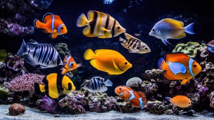 Vibrant Reef: A Colorful Underwater Paradise