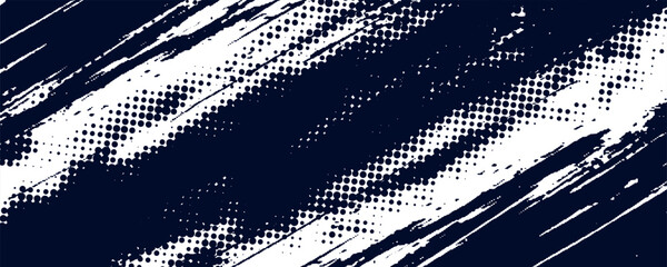 Dots halftone white blue gradient color pattern grunge texture background. Dots pop art comic sports style