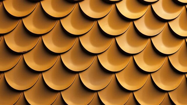 Metallic Scales Texture in Vibrant Golden Hue Perfect for Modern Design and Elegant Backgrounds with Luxurious Metallic Finish for Creative Visual Projects in Stock Photography