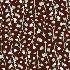 Floral Pattern Design Art Abstract Illustration Fabric textile Prints