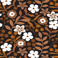 Floral Pattern Design Art Abstract Illustration Fabric textile Prints