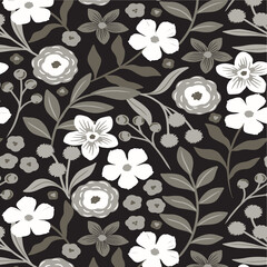 Floral Pattern Design Art Abstract Illustration Fabric textile Prints