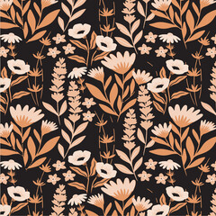 Floral Pattern Design Art Abstract Illustration Fabric textile Prints