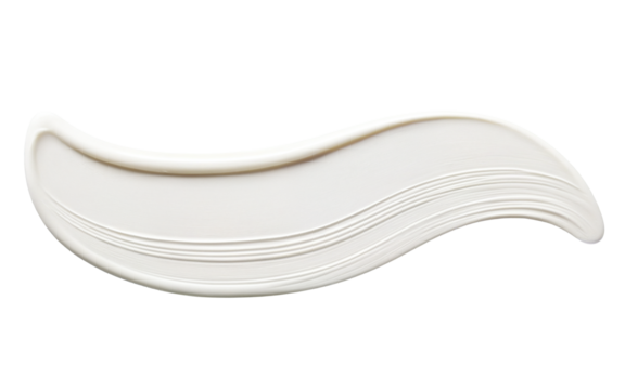 cosmetic cream smears. creamy drop, skincare cream 