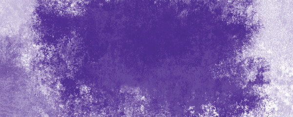 Elegant Purple Watercolor Background with Artistic Brushstrokes and Faded Design

