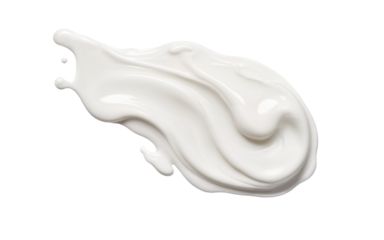 cosmetic cream smears. creamy drop, skincare cream 