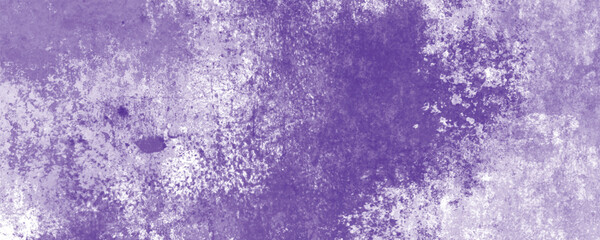 Purple Watercolor Grunge Design with Brushstrokes, Splatter, and Distressed Elements

