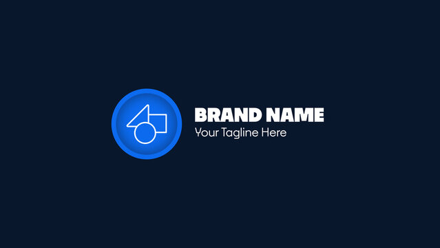 Logo Reveal with Button Design
