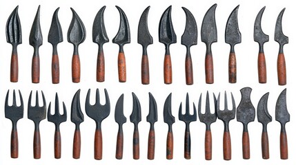 Flat Lay of Creative Calligraphy Tools for Artistic Workspace Use
