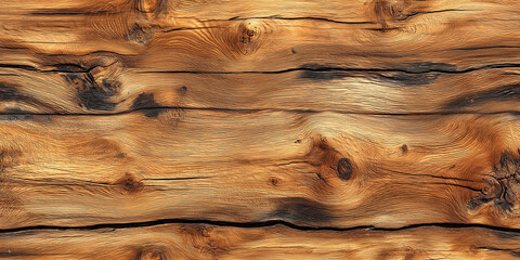 A seamless photorealistic texture of Larch wood, featuring light oak tones with visible grain patterns and a smooth, polished finish. The grain details are finely captured, offering an authentic and h