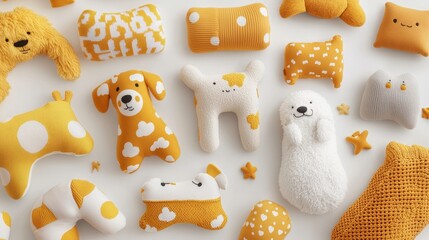 Plakat Eco-Friendly Pet Products in High-Resolution Colorful Display