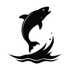 dolphin isolated vector illustration