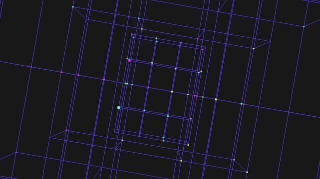 A minimalist grid of squares and rectangles that could serve as a modern background for a website or a stylish design element in a graphic project