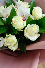 8, anniversary, arrangement, background, beautiful, beauty, birthday, bloom, blooming, blossom, botany, bouquet, bouquet of flowers, bouquet of roses, bridal, bride, bright, bunch, celebration, ceremo