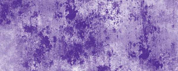 Vintage Abstract Watercolor Background with Purple Brushstrokes and Cloudy Design

