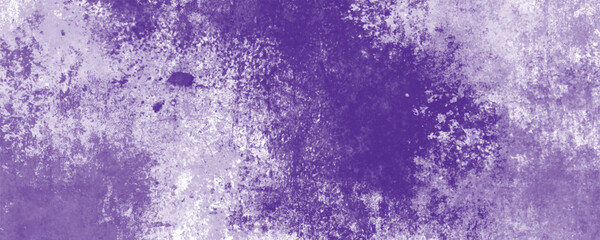 Deep and Mystical Watercolor Canvas with Artistic Purple Ink and Distressed Texture

