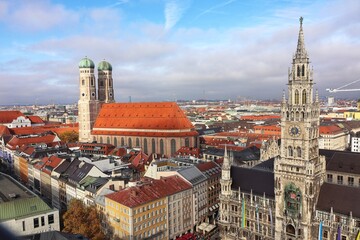 Naklejka premium panorama of prague