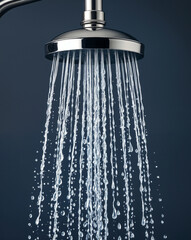 shower with drops