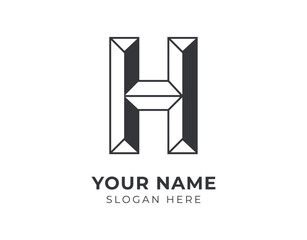 Letter H logo