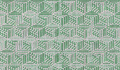 Green carpet background. Green color hotel carpet texture. Green fabric texture background.