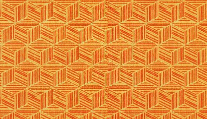 Orange carpet background. Orange color hotel carpet texture. Orange fabric texture background.	