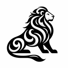 illustration of a lion