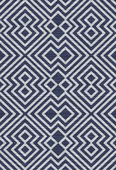 Kilim and Navajo Vector Carpet modern Pattern with trending colors in high resolution
