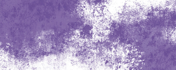 Vintage Abstract Background with Faded Purple Watercolor and Artistic Brushstrokes

