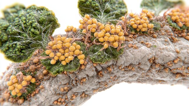 Detailed Close-Up of Ketone Bodies in Diabetic Ketoacidosis Study