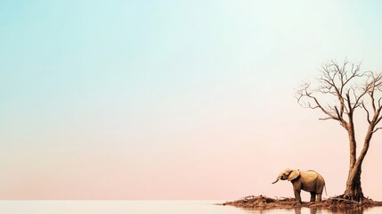 Deforestation leading to wildlife extinction, preservation crucial for ecosystems, visualizing efforts to save endangered species and restore habitats to protect biodiversity