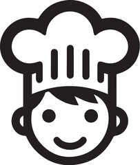 Adobe Illustrator Artwork, chef icon, chef,icon, illustration, vector, symbol, sign, button, heart, cartoon, design, cloud, love, face, concept, animal, internet, web, logo, business, element, smile, 