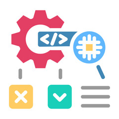 Obraz premium System testing