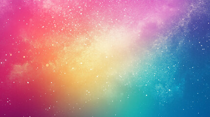 Fototapeta premium Colorful Rainbow Gradient Background with Grainy Texture