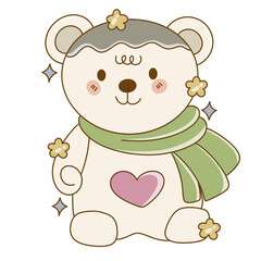 teddy bear, teddy, bear,valentine doodles clipart, love doodles clipart