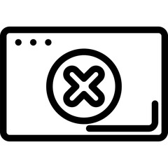 Obraz premium Error Icon