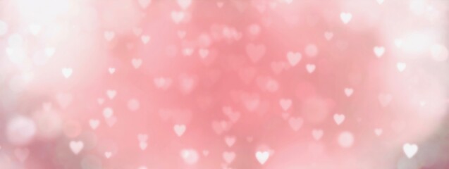 Abstract pastel background with hearts - concept Mother's Day, Valentine's Day, Birthday - spring...