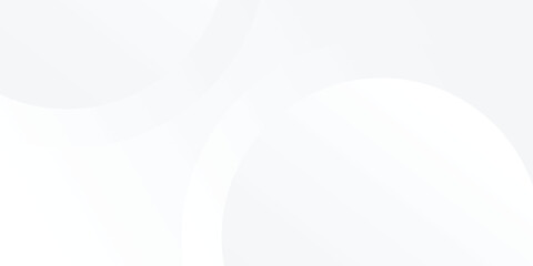 Simple circle lines white glowing geometric lines on gray background. Modern shiny blue circle lines pattern modern abstract