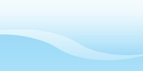 Vector white wavy glowing lines on a blue background. Futuristic digital high-technology pattern modern