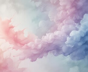 Dreamy watercolor texture with a soft and airy feel, artistic, artistic, light pastel