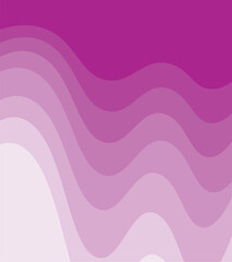 Multicolours papercut wave background design background poster