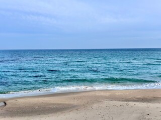 beach and blue sky