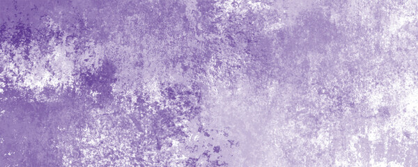 Distressed and Faded Watercolor Surface with a Mystical Purple Swirl Design

