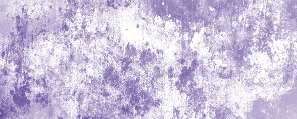 Subtle Watercolor Background with Ink Splatter, Grunge Texture, and Purple Hues

